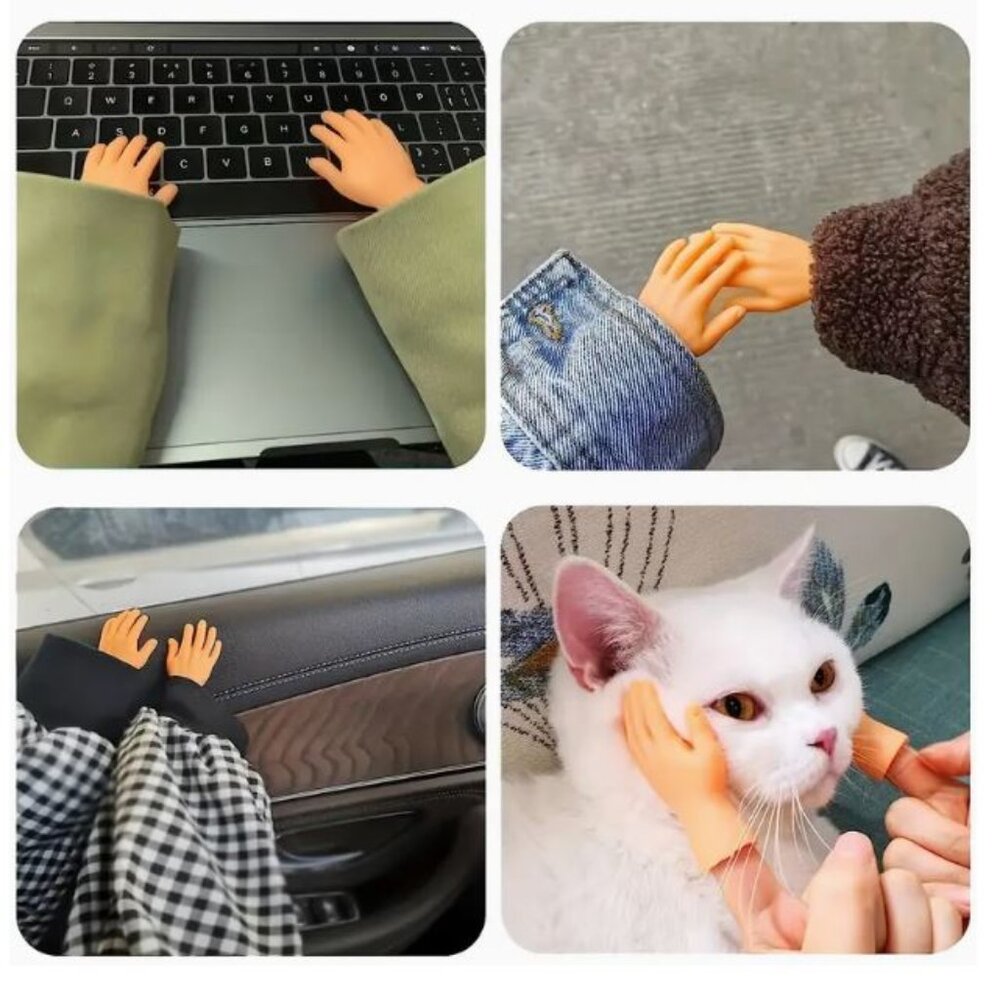 Mini Hand Finger Puppets (10) - Picture 3 of 4